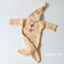 Load image into Gallery viewer, Crochet Mohair Bebe Fotografia Baby Clothe
