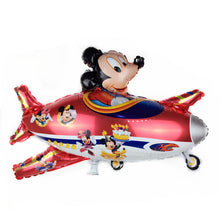 Load image into Gallery viewer, Taoqueen cartoon hat Large Inflatable Toys  Foil Balloons Plane Helium Balloons Children Birthday Gifts Holiday  Party hat

