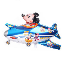 Load image into Gallery viewer, Taoqueen cartoon hat Large Inflatable Toys  Foil Balloons Plane Helium Balloons Children Birthday Gifts Holiday  Party hat
