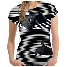 Load image into Gallery viewer, Newest Cat 3D Printed T-shirt Casual Short Sleeve O-Neck Fashion Printed 3D t shirt Men/Women Tees High Quality tshirt Hombre
