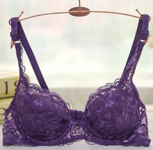 Load image into Gallery viewer, Women's Lace Underwire Push Up Bra Sexy Underwear Bras For Women Bralette Lingerie Intimates
