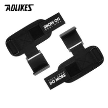Load image into Gallery viewer, AOLIKES Weight Lifting-Hook Hand-Bar Wrist Straps Glove Weightlifting Strength Training Gym Fitness Hook Weight Lifting Gloves
