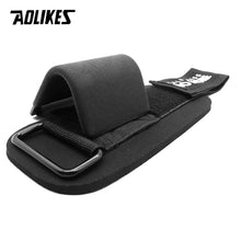 Load image into Gallery viewer, AOLIKES Weight Lifting-Hook Hand-Bar Wrist Straps Glove Weightlifting Strength Training Gym Fitness Hook Weight Lifting Gloves
