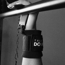 Load image into Gallery viewer, AOLIKES Weight Lifting-Hook Hand-Bar Wrist Straps Glove Weightlifting Strength Training Gym Fitness Hook Weight Lifting Gloves
