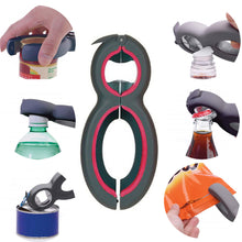Load image into Gallery viewer, 6 in 1 Multi Function Twist Bottle Can Opener
