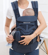 Load image into Gallery viewer, Adjustable 0-36M Ergonomic Baby Carriers Backpack Portable Baby Sling Wrap Cotton OMNI 360 Infant Newborn Kangaroo Bag Hipseat
