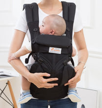 Load image into Gallery viewer, Adjustable 0-36M Ergonomic Baby Carriers Backpack Portable Baby Sling Wrap Cotton OMNI 360 Infant Newborn Kangaroo Bag Hipseat
