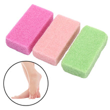 Load image into Gallery viewer, 1PC Practical Foot Pumice Stone Pedicure Tools For Footdead Skin Feet Smooth &amp; Comfortable Pedicure/foot Care Tool Random
