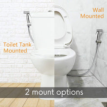 Load image into Gallery viewer, Handheld Toilet Bidet Sprayer Set Kit Stainless Steel Hand Bidet faucet for Bathroom Hand Sprayer Shower Head Self Cleaning
