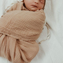 Load image into Gallery viewer, 6 Layers Bamboo Cotton Baby Receiving Blanket Infant Kids Swaddle Wrap Blanket Sleeping Warm Quilt Bed Cover Muslin Baby Blanket
