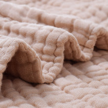 Load image into Gallery viewer, 6 Layers Bamboo Cotton Baby Receiving Blanket Infant Kids Swaddle Wrap Blanket Sleeping Warm Quilt Bed Cover Muslin Baby Blanket
