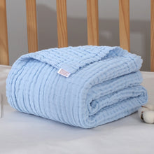 Load image into Gallery viewer, 6 Layers Bamboo Cotton Baby Receiving Blanket Infant Kids Swaddle Wrap Blanket Sleeping Warm Quilt Bed Cover Muslin Baby Blanket
