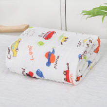 Load image into Gallery viewer, 6 Layers Bamboo Cotton Baby Receiving Blanket Infant Kids Swaddle Wrap Blanket Sleeping Warm Quilt Bed Cover Muslin Baby Blanket
