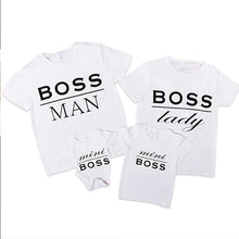 Load image into Gallery viewer, Family T-Shirts Papa Bear Mama Bear Baby Bear Letter Print T-shirt Parent-child Short Sleeve T-shirts Family Matching Sets Tops
