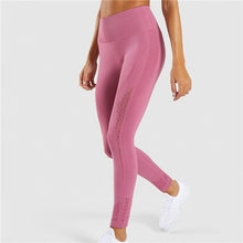 Load image into Gallery viewer, Womens Yoga Pant Seamless Leggings Set Sports Top Sports Bras Gym Shark Seamless Fitness Leggings Yoga Set Sports Wear for Women
